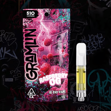 Raspberry OG 510 Vape Cartridge