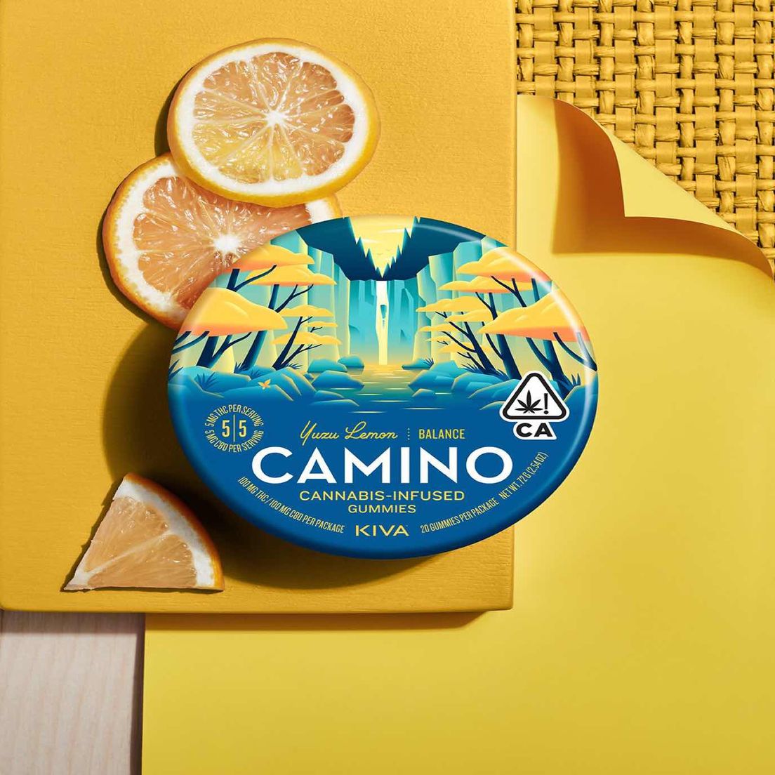 [Camino] CBD Gummies - 1:1 - Yuzu Lemon
