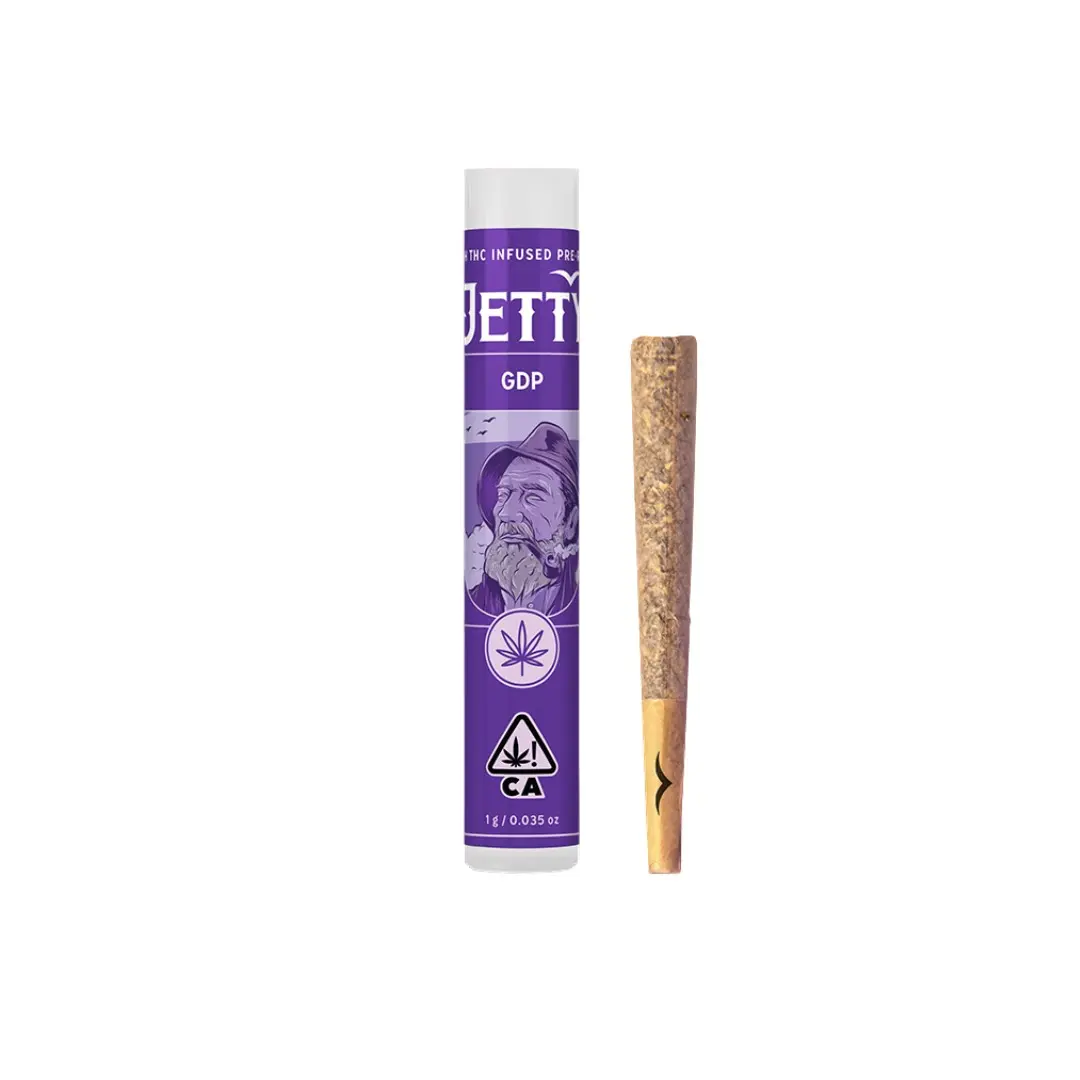 Jetty High THC Infused Pre-roll GDP x GG4 1g