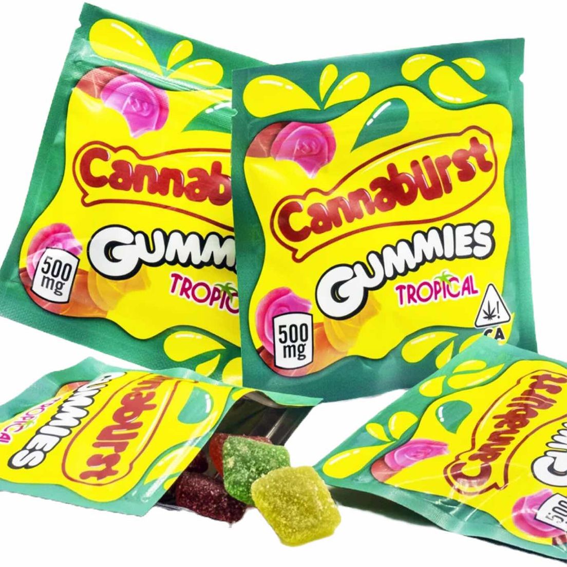 Commercial Gummies 500-600mg THC $10