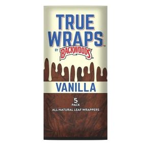 Backwoods True Wraps 5 Pack - Vanilla