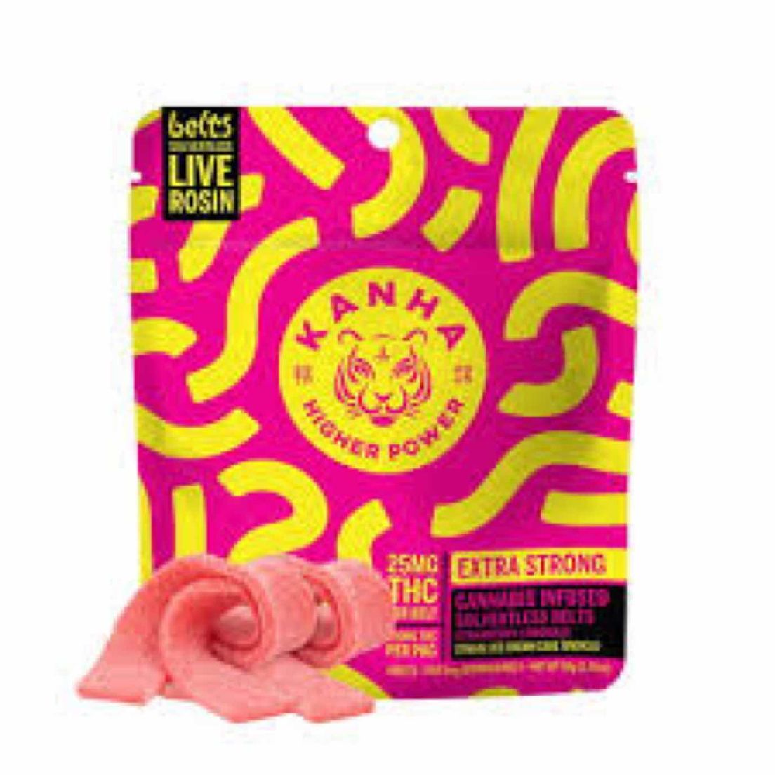 Kanha NANO Solventless Rosin Belts Strawberry Lemonade $16