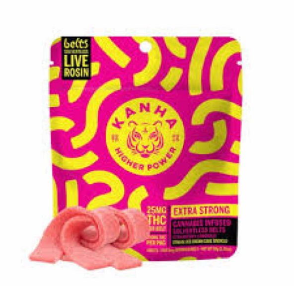 Kanha NANO Solventless Rosin Belts Strawberry Lemonade $16