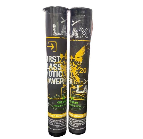 D. LAX 1g Premium Flower Pre Roll - Candy Poppers (H)