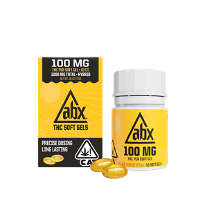 ABX 100mg THC Soft Gels 10ct