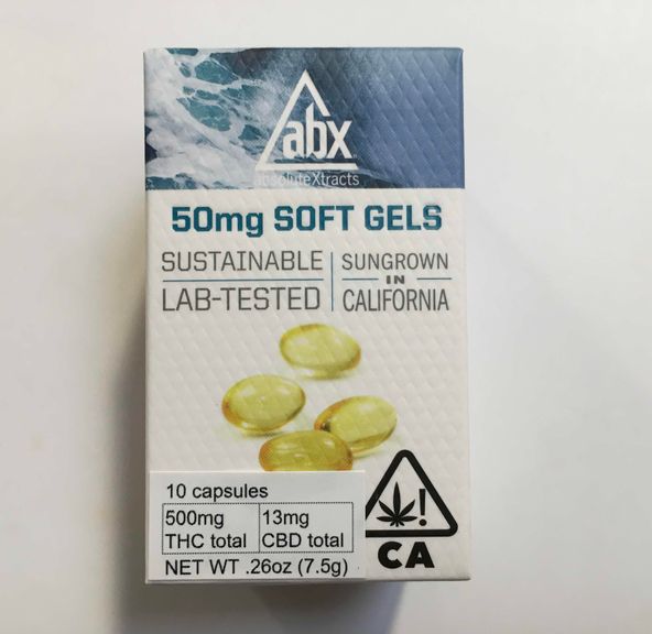 ABX - 50mg Soft Gels 10pk