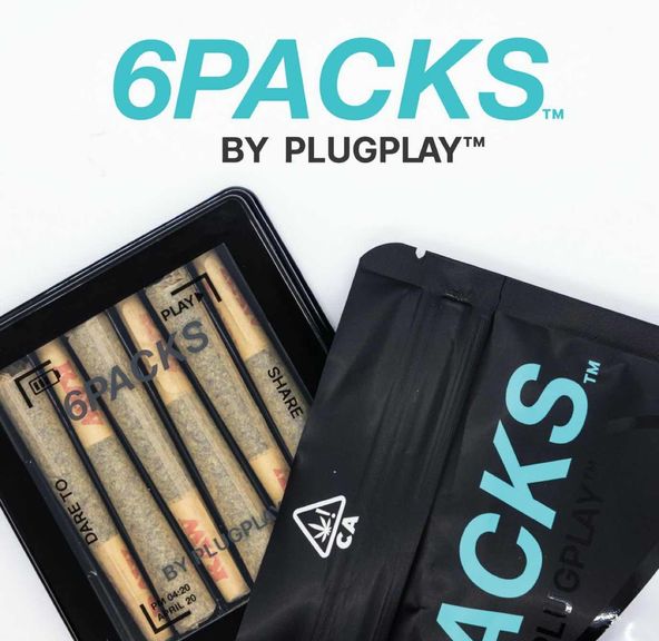 Plugplay - Joints 6 Pack - Pineapple Beltz 3.5g