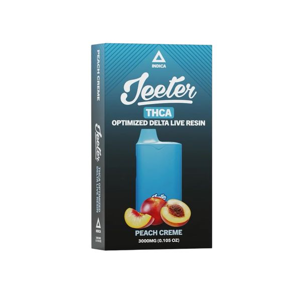 Jeeter 3g THCA Disposable - Peach Creme