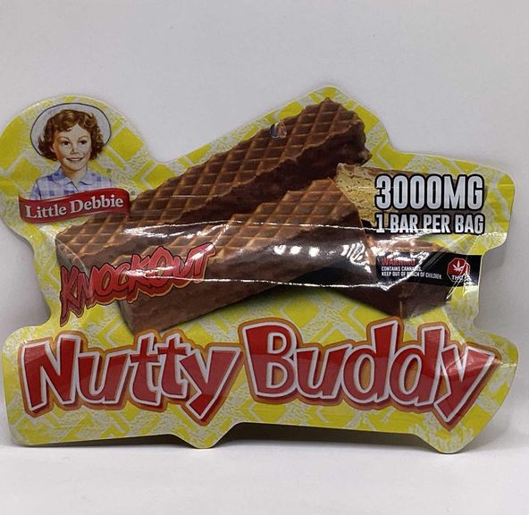 Knockout - Edibles - Nutty Buddy - 3000MG