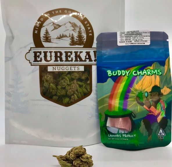 *Deal! $85 1 oz. White Buffalo (23.68%/Sativa) - Eureka + Buddy Charms*Disclaimer*
