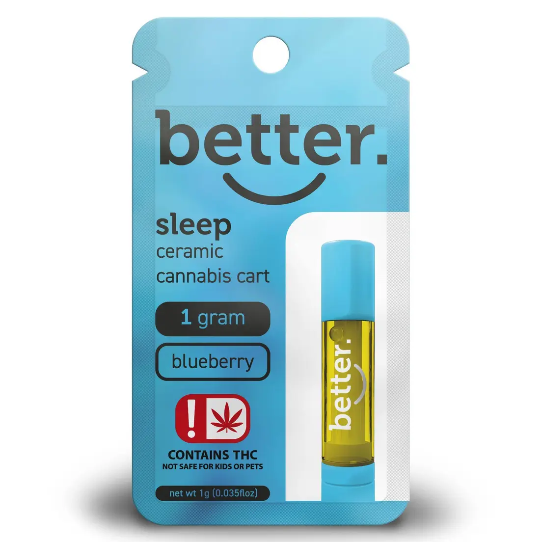1G CERAMIC 510 CARTRIDGE - "SLEEP" BY BETTER