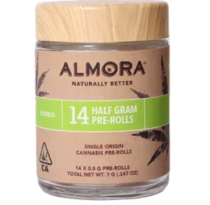 Almora Farm - (x14) .5g Prerolls - 7g - Grapes and Cream