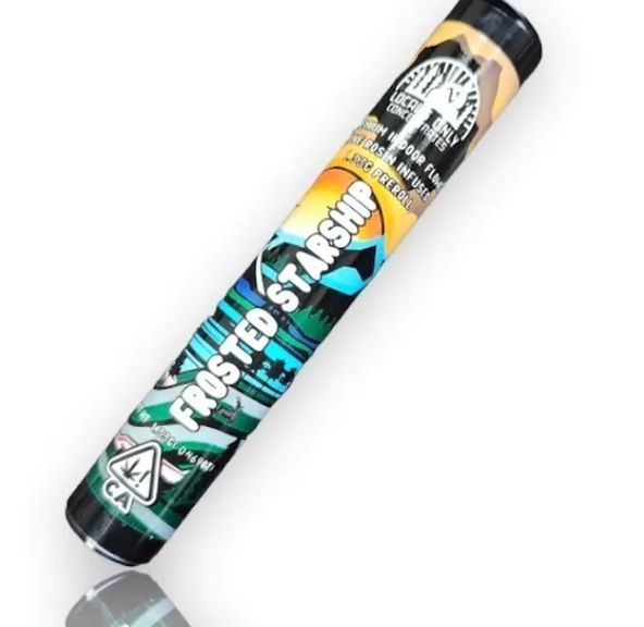 Locals Only Frosted Starship Rosin Infused Pre-Roll 1.33g
