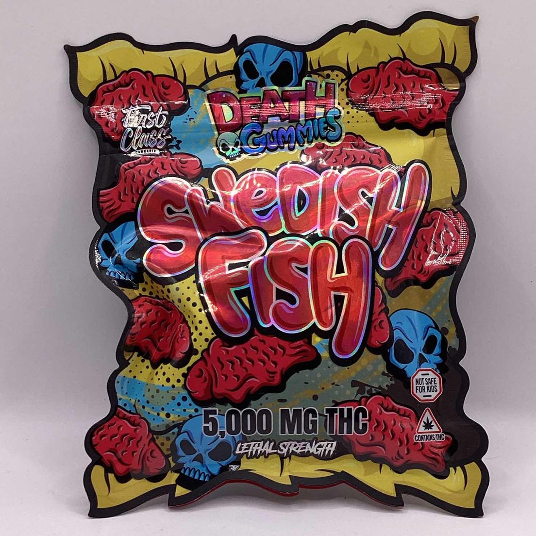Death Gummies - Edibles - Swedish Fish - 5000MG