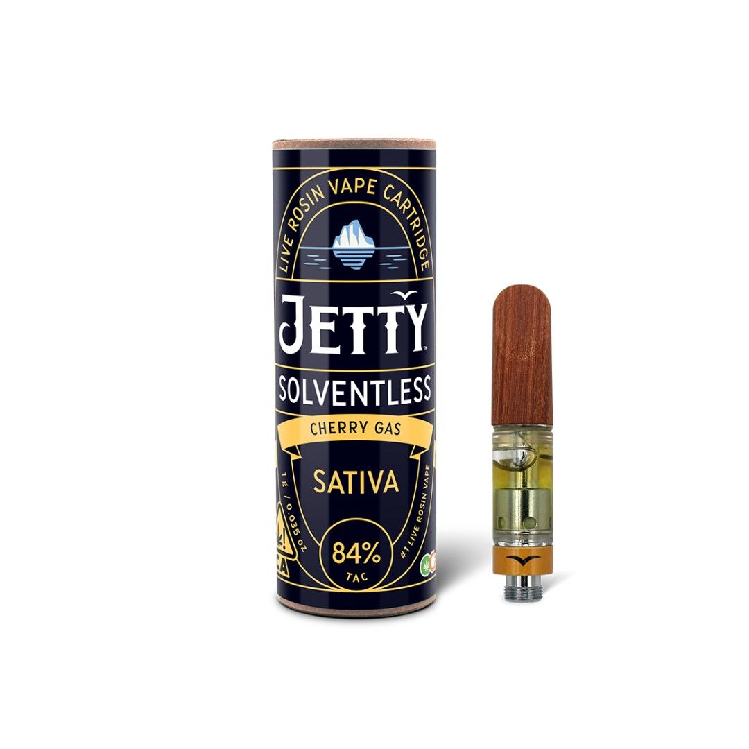 Jetty Solventless Cartridge Cherry Gas 1g