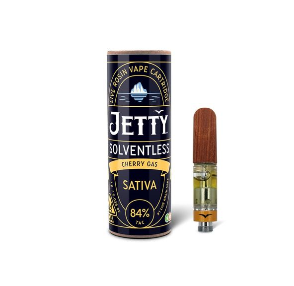 Jetty Solventless Cartridge Cherry Gas 1g