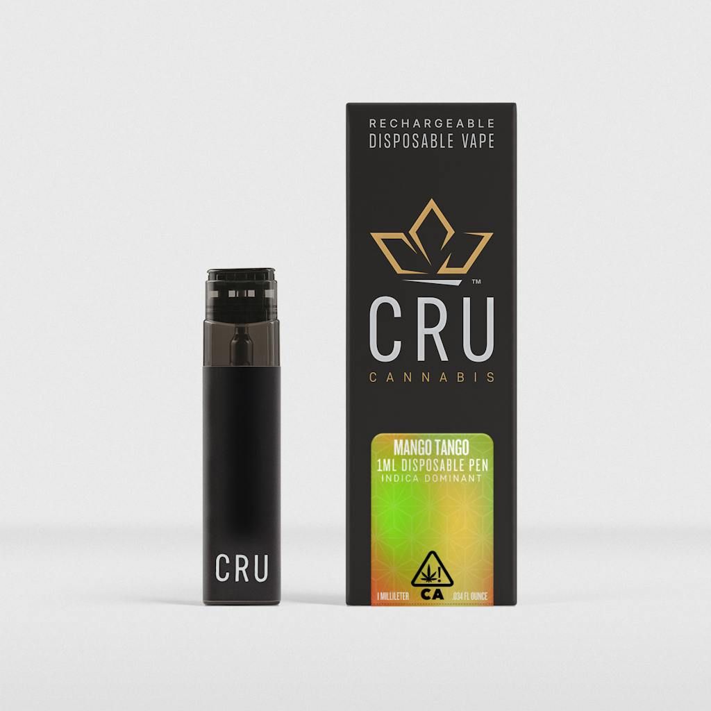 CRU Cannabis - Mango Tango (1ml Vape Disposable) 1g