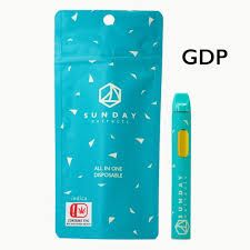 SUNDAY EXTRACTS- 2g All In One - Disposable - Granddaddy Purple