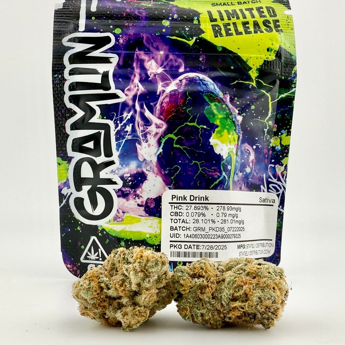 PRE-ORDER ONLY 1/8 Pink Drink - Gramlin