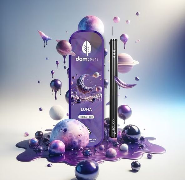 Dompen- Luna Vanilla Lavender CBN Sleep Disposable 1g (I)