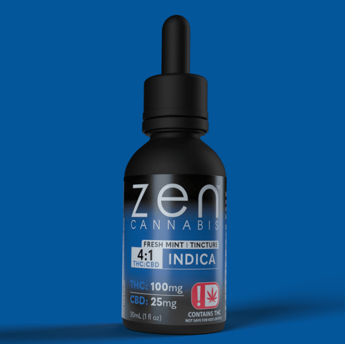 4:1 Indica Fresh Mint Tincture