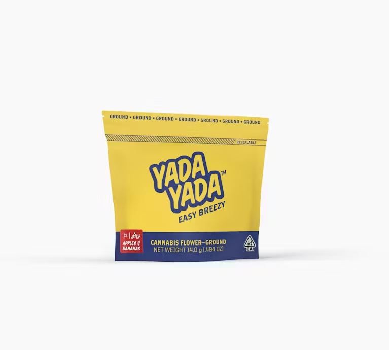 Yada Yada Flower Pre-ground Apples and Bananas 14g
