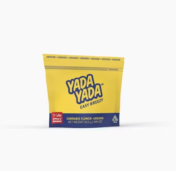Yada Yada Flower Pre-ground Apples and Bananas 14g