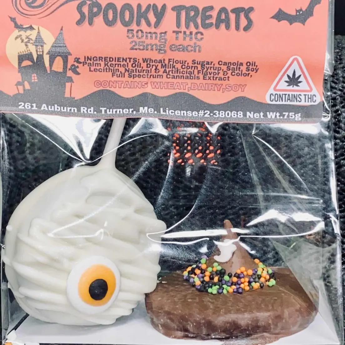 50mg Spooky Treats | High Tide Edibles