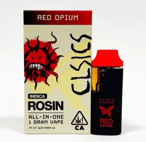 ***CLSICS - Red Opium - Live Rosin - AIO - 1g