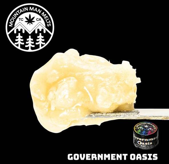 Mountain Man Melts - Government Oasis - 1g Live Rosin