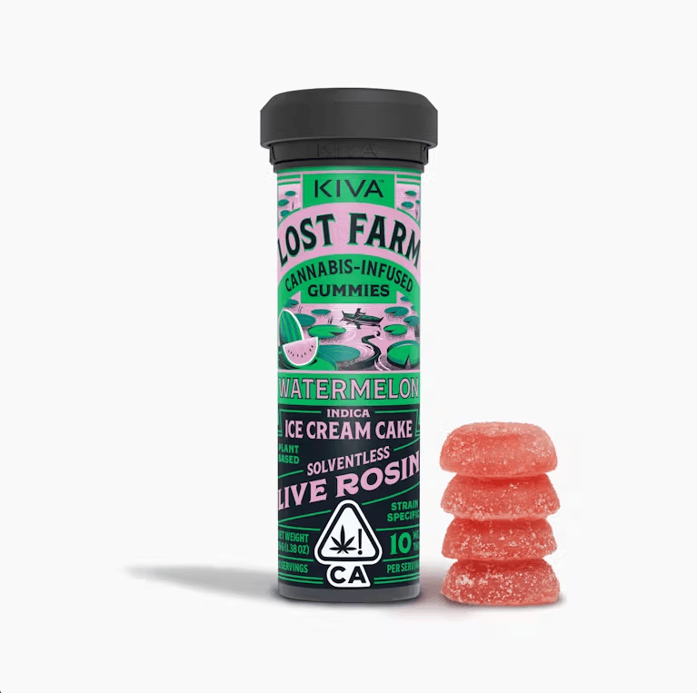 Lost Farm Gummies Watermelon 100mg