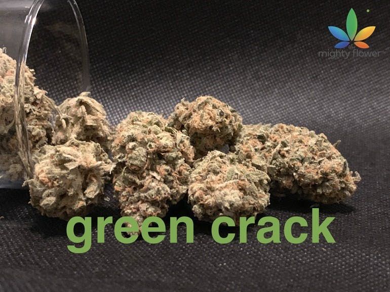 green crack top shelf