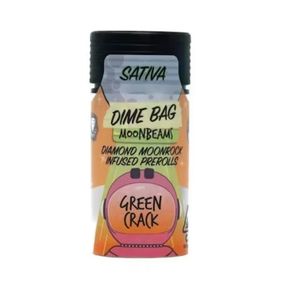 Dime Bag Moonbeams - Green Crack 5 Pk Infused Prerolls 2.5g