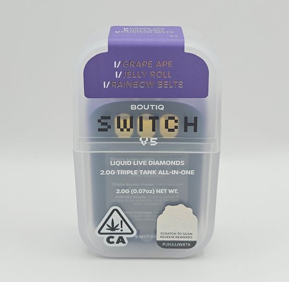 Boutiq - Disposable - Grape Ape x Jelly Roll x Rainbow Belts - 2G