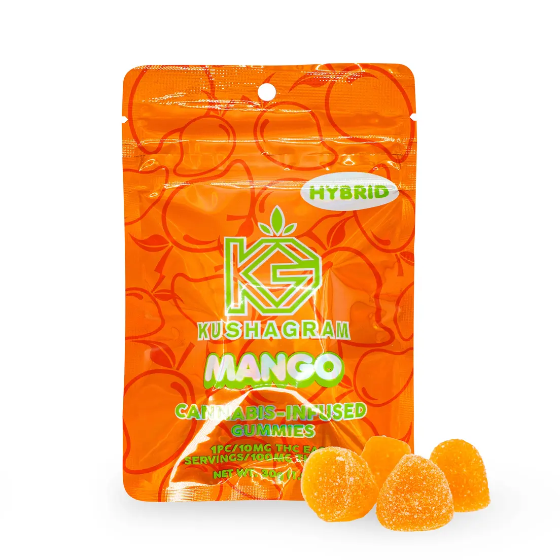 100mg Mango Gummies 30.00 g