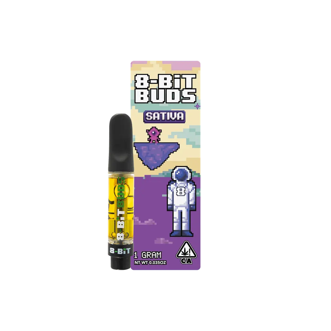 8 Bit Buds - Live Rosin Cart - 1g - Super Sour Diesel