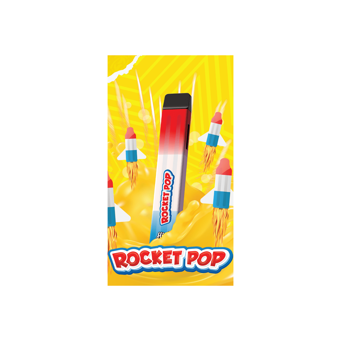 High 90s | AIO Vape | 1g | Distillate | Rocket Pop