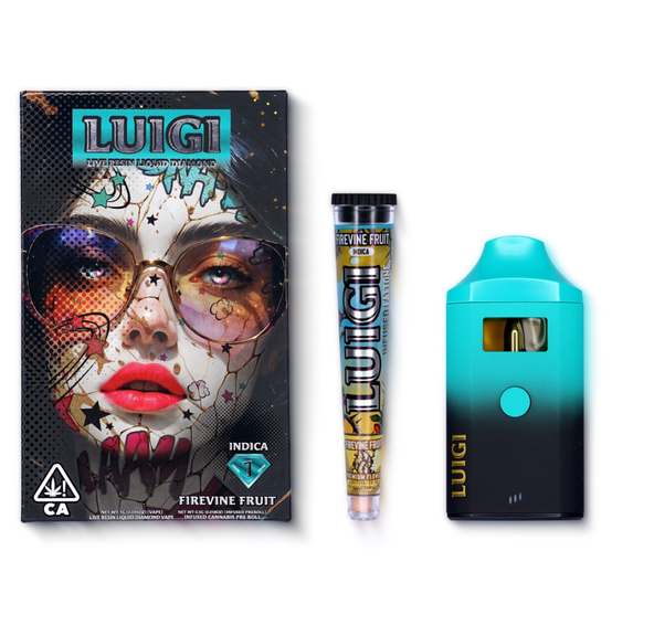 Luigi - Firevine Fruit - Infused Pre-Roll .5g (with AIO only)