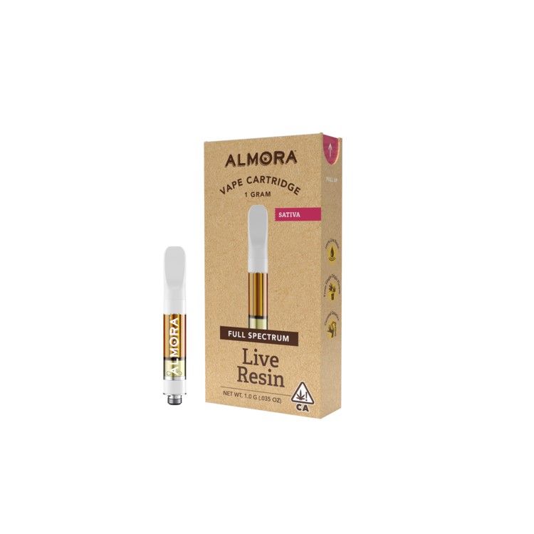 Almora Farm Live Resin Cartridge Super Lemon Haze 1g