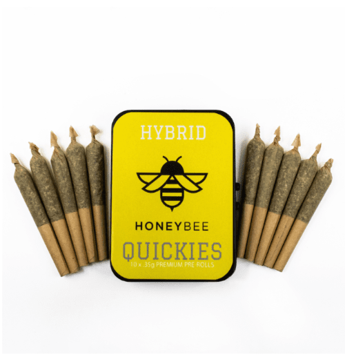 Sapphire Star 10x.35g Quickies by Honeybee Premium - Hybrid - 24% THC