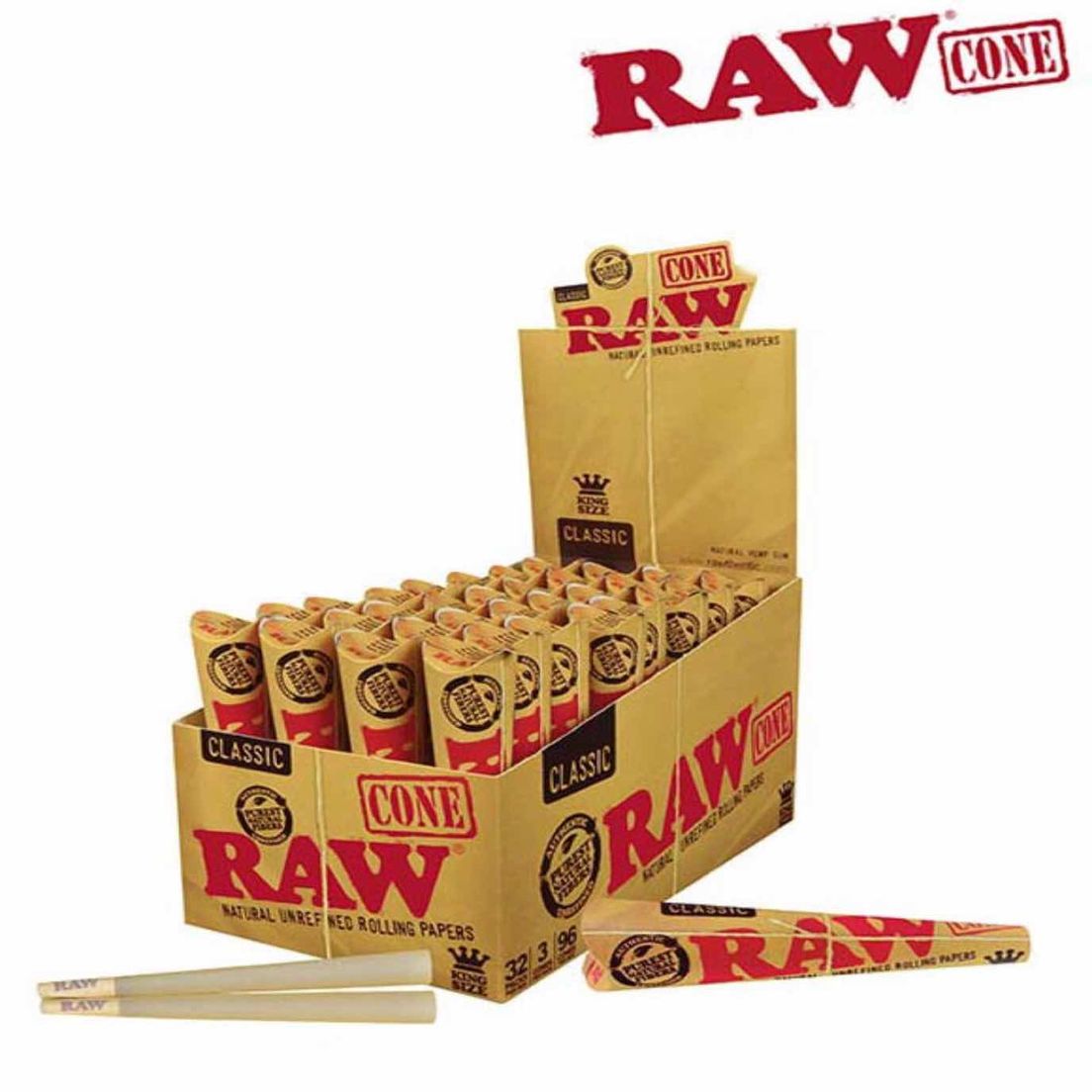 1 1/4 RAW CONES