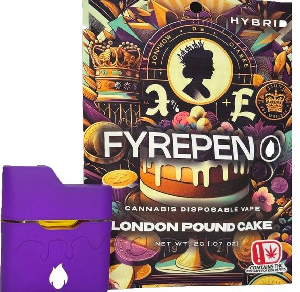 FyrePen 2g Disposable - London Pound Cake