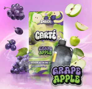 Grape Apple AIO Vape 1.00 g
