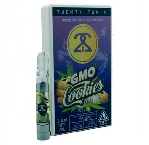 22K | Vape Cart | 1g | Distillate | GMO Cookies