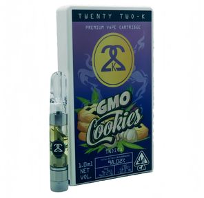 22K | Vape Cart | 1g | Distillate | GMO Cookies