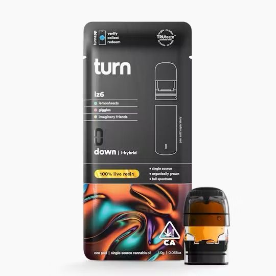 Turn- LZ6 Live Resin Pod 1g (I/H)