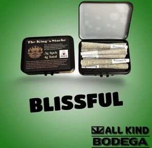 Blissful .5g Preroll 8 Pack (Total Weight 4g) (@Thekingsstache)