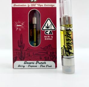 PRE-ORDER ONLY 1g Desert Punch (Sativa) Cartridge - Fuzzies Destination