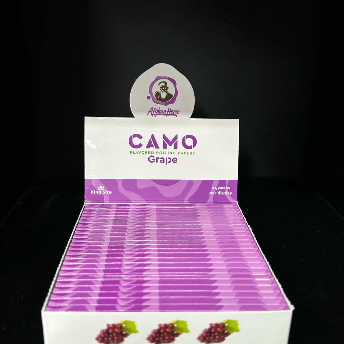 Camo - Flavored Rolling Papers - King size - Grape