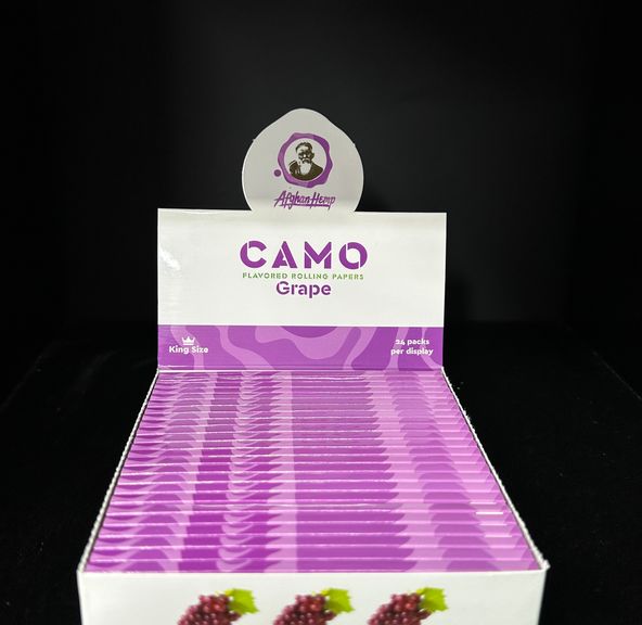 Camo - Flavored Rolling Papers - King size - Grape